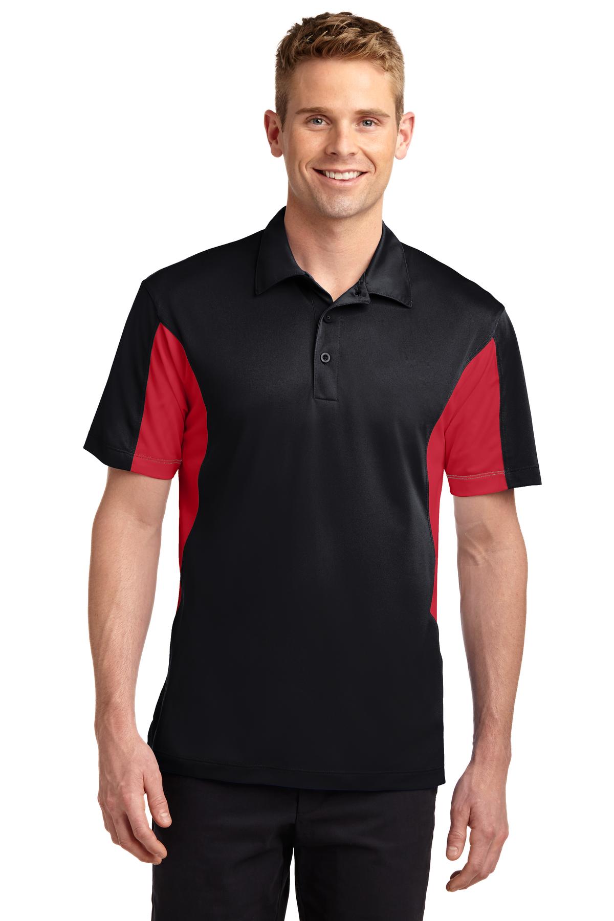 Sport-Tek ® Tall Side Blocked Micropique Sport-Wick ® Polo. TST655