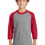 Sport-Tek ®  Youth Colorblock Raglan Jersey.  YT200